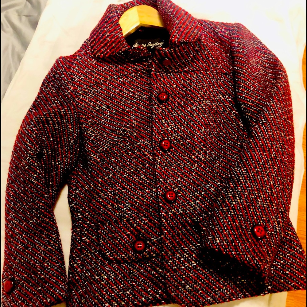Sandra Angelozzi Blazer Jacket Size 32